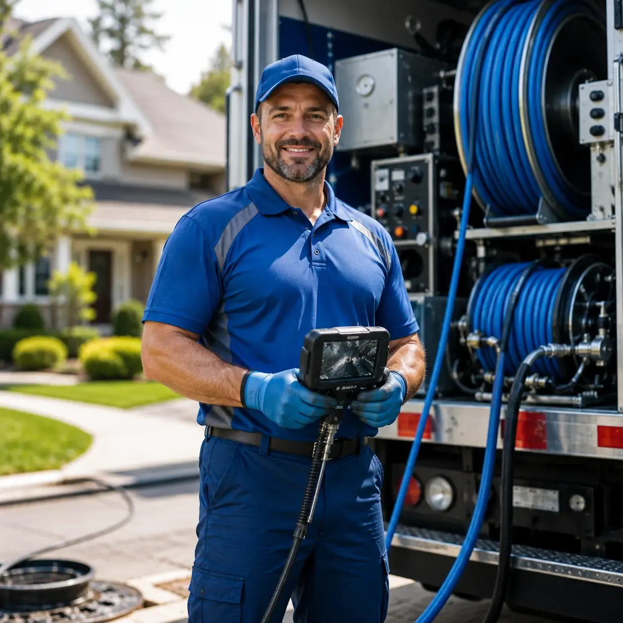 Local outdoor drain cleaning specialists in Harper, WV